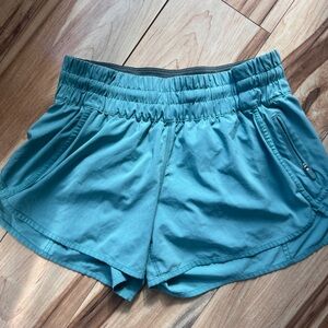 lululemon athletica Turquoise Athletic Shorts